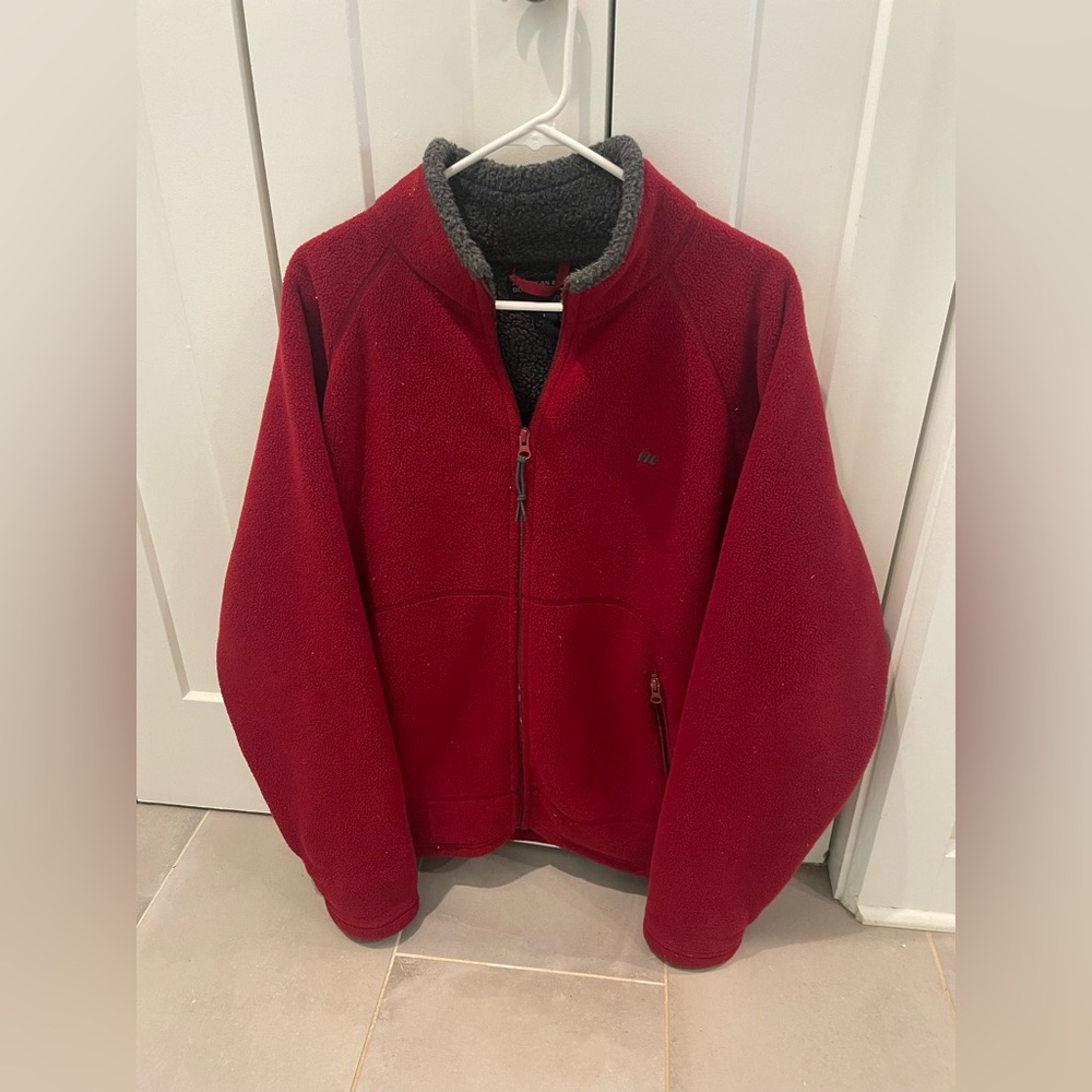 American Eagle Outfitters Deep Red Performance Jacket